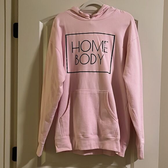 NWOT Home Body Pale Pink Hoodie - Picture 2 of 7